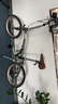 大行（DAHON）20寸鉻鉬鋼7速男女式學(xué)生復(fù)古單車(chē)HAC072 橄欖綠 曬單實(shí)拍圖