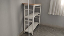 全品屋廚房置物架落地多功能切菜桌子多層餐邊鍋具置物收納柜櫥柜窄邊柜 【店鋪推薦】三層長(zhǎng)80寬30高80 【加厚臺(tái)面】臺(tái)面可剁骨 曬單實(shí)拍圖