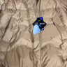 迷你巴拉女童長(cháng)款羽絨服冬季寶寶輕薄保暖兒童面包服外套 土灰綠40959 110 曬單實(shí)拍圖