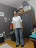 子牧棉麻2024夏裝 女小清新碎花短袖上衣時尚百搭小衫青花瓷印花襯衫3690 青花瓷 XL (建議125-140斤) 曬單實拍圖