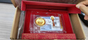 中國黃金（CHINA GOLD）黃金碗筷三件套999足金嬰兒寶寶滿月周歲禮物新生兒見面禮紀念品 京速達-寶寶周歲禮-約1g 曬單實拍圖