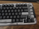 羅技（Logitech）琥珀系列K75M客制化機械鍵盤(pán) 無(wú)線(xiàn)藍牙雙模鍵盤(pán) MAC ipad平板電腦游戲辦公鍵盤(pán)75鍵 AI 全鍵熱插拔 K75M石墨黑 曬單實(shí)拍圖