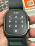 Apple/蘋(píng)果 Watch Ultra 2 智能手表GPS+蜂窩款49 毫米黑色鈦金屬表殼暗綠色高山回環(huán)式表帶L MXDP3CH/B 曬單實(shí)拍圖