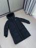 鴨鴨（YAYA）【時(shí)空道宇系列】加厚羽絨服2025秋冬新品男女同款長(cháng)款外套HY 熊貓色 （男女同款） L (175) （建議130-150斤） 曬單實(shí)拍圖