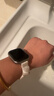 優(yōu)束適用apple watch s10表帶新款S11冰絲發(fā)圈夏天小香風(fēng)女生腕帶ultra蘋(píng)果手表快拆s8/s7/s6/se配件 星光色【雪坊冰絲】 適用38/40/41/42表盤(pán)4~11代/se 曬單實(shí)拍圖