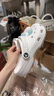 卡駱馳（crocs）經典小Clog K童沙灘洞洞鞋涼拖鞋 206991-100  34 （34-35）  曬單實拍圖