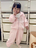 G.DUCKKIDS小黃鴨女寶寶秋裝女童套裝一歲嬰兒衣服小女孩春秋休閑衛(wèi)衣兩件套 粉紅色l兩件套 80 尺碼6-12月【75-85cm】 曬單實(shí)拍圖