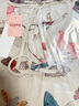 古今（GUJIN）春夏新品睡裙女薄款短袖涼感棉綢睡衣國(guó)風(fēng)新中式連衣裙家居服 曬單實(shí)拍圖