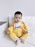 G.DUCKKIDS寶寶超萌爬爬服防涼護(hù)膝拖把服嬰幼兒拖地服防臟連體罩衣爬行服夏 拖把熊  長(zhǎng)袖 73cm 80cm 適合身高68- 曬單實(shí)拍圖