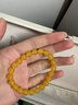 胖東來(lái)品質(zhì)保真緬甸黃玉手串女款蛇年本命年玉石串珠情緒穩定手鏈 【玉化淺款/珠徑約8MM】?jì)?yōu)選璽晶 曬單實(shí)拍圖