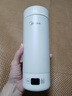 美的（Midea）電熱水杯加熱水壺保溫燒水杯 350ml迷你便攜式旅行出差 國補智能恒溫 316L不銹鋼無異味MK-DB35X22 曬單實拍圖