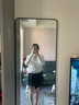 尚都比拉優(yōu)雅通勤圓領(lǐng)針織衫女秋季撞色蝴蝶結彈力長(cháng)袖毛衣溫柔開(kāi)衫上衣 曬單實(shí)拍圖