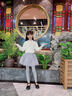 小豬彼特女童打底褲春秋2025新款秋裝秋款兒童褲裙假兩件裙褲秋冬加絨褲子 2110灰色【春秋款】 150 cm 曬單實拍圖