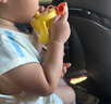 皇寵 兒童牛奶杯PPSU吸管杯寶寶幼兒園喝水杯泡奶杯帶手柄學飲杯 黃 曬單實拍圖