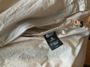 駱駝（CAMEL）冰感防曬防潑防風(fēng)黑膠帽檐中性防曬衣 A33BATRL139E 海貝色 M 曬單實(shí)拍圖