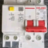 德力西電氣空開斷路器空氣開關(guān)漏電保護(hù)器DZ47sLE 2P 32A 曬單實(shí)拍圖