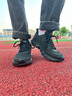 安踏男鞋運(yùn)動(dòng)鞋男夏季男士軟底網(wǎng)面透氣跑步鞋休閑鞋男皮面防水鞋子男 【熱賣推薦款夏季男鞋】黑色 39 （6.5碼） 曬單實(shí)拍圖