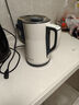 摩飛電器（Morphyrichards）電熱水壺?zé)畨責(zé)崴畨?家用恒溫水壺1.5L不銹鋼304雙層防燙實(shí)時(shí)顯溫開水壺MR6070白 曬單實(shí)拍圖