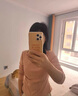 VHLK輕奢潮牌女裝V領(lǐng)長(cháng)袖t恤女2025秋季新款純色修身收腰上衣打底t恤 粉色 L 曬單實(shí)拍圖
