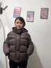 波司登（BOSIDENG）25新款羽絨服女短款90絨泡芙時(shí)尚脫卸帽冬季厚保暖外套B250243102 【趨勢推薦】布朗咖7A11 S 160/84A 體重約110-125斤 曬單實(shí)拍圖