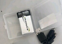 德力普（Delipow）充電電池 9V鋰電池可USB充電大容量快充九伏6f22電池 適用于無(wú)線話筒/萬(wàn)用表等 曬單實(shí)拍圖