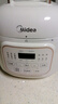 美的（Midea）國家補(bǔ)貼小白鍋電壓力鍋1.8L開學(xué)宿舍304不銹鋼內(nèi)膽 智能預(yù)約煮飯煮粥開蓋火鍋MY-E2925G飯煲1-3人 曬單實(shí)拍圖
