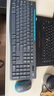 羅技（Logitech）MK275 鍵鼠套裝 無線鍵鼠套裝 辦公鍵鼠套裝 全尺寸 商務(wù)鍵鼠套裝 帶無線2.4G接收器 黑藍(lán)色 曬單實拍圖