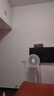 美的（Midea）電風(fēng)扇落地扇臺扇家用大風(fēng)量電扇宿舍輕音低噪臺式桌面兩用節(jié)能 【升級七葉強風(fēng)  臺地兩用】象牙白 曬單實拍圖