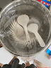 美的（Midea）小飛俠沸騰濃香雙模式電壓力鍋0氟0涂層雙膽高壓鍋5L智能預約家用煲湯4-6人煮飯煲E5825N輕音泄壓 曬單實(shí)拍圖