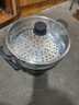 揚子鑄鐵電炒鍋蒸煮燉電炒菜炒鍋一體無涂層電鍋家用多功能加厚電熱鍋大容量炒菜大功率電鍋插電炒菜鍋煮鍋 定時款+加厚鑄鐵2100w 內(nèi)徑32cm【單蒸籠】-【四開關(guān)】+鑄鐵加厚無涂層 曬單實拍圖