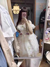 唐努烏（Tang Nu wu）洛麗塔裙子夢境少女op學(xué)生Lolita優(yōu)雅連衣裙小公主裙子正禮物 花嫁 M 【90-115斤】 曬單實拍圖