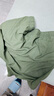 無印良品（MUJI）男式 水洗 平紋 短褲 純棉全棉 褲子 休閑褲 AED10A3S 卡其綠 L 曬單實(shí)拍圖