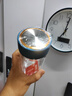 富光 男女士雙層玻璃杯 高硼硅泡茶杯 茶水分離水杯帶茶隔杯子500ml 曬單實(shí)拍圖