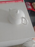 憶壺茶羊脂玉瓷西施壺陶瓷泡茶壺家用小茶具高端純手工功夫茶套裝 曬單實拍圖