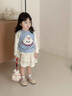 可英 GOWINBABY原創(chuàng  )女童長(cháng)袖t恤甜美時(shí)尚2025秋季女孩休閑寬松t恤衫女寶秋裝上衣 曬單實(shí)拍圖