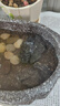 寵小帥 古法養(yǎng)魚缸生態(tài)造景碗蓮陶瓷盆陽臺水培池家用客廳小型裝飾荷花睡花盆小烏龜缸庭院復(fù)古仿石頭魚缸 【陶瓷盆雪花灰】碗蓮10顆+溪流石500g+青龍石 曬單實(shí)拍圖
