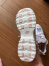 斯凱奇（Skechers）女鞋厚底增高老爹鞋百搭休閑鞋耐磨透氣運(yùn)動(dòng)鞋女 WTRG白/金 38.5 曬單實(shí)拍圖