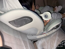 Heekin引領(lǐng)者兒童安全座椅汽車用0-12歲嬰兒寶寶車載可坐躺智能通風(fēng)加熱 青提綠MAX(加配+全罩式遮陽棚) 曬單實拍圖