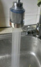 颯望【德國】水龍頭過濾器家用自來水凈化器萬向廚房延伸防濺凈水器神器凈化直飲前置濾水洗菜盆 【亮銀】全銅兩檔防濺+萬向旋轉(zhuǎn) 曬單實拍圖