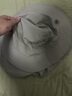 迪卡儂太陽帽夏折疊透氣遮臉戶外出游大沿防曬帽-4084637 曬單實拍圖