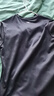 薰風(fēng)（KUMPOO）新款羽毛球服速干短袖男涼感T恤女寬松上衣休閑服透氣熏風(fēng)運(yùn)動(dòng)服 黑色 XL 曬單實(shí)拍圖