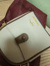 手機小包包女式2025新款女款爆款百搭超火高端大氣迷你單肩斜挎包 米白8911 曬單實(shí)拍圖