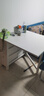 宜家（IKEA）NORDEN諾頓實(shí)木雙折疊儲物帶抽屜小戶型家用伸縮餐桌 白色折疊式餐桌 曬單實(shí)拍圖