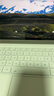 智思慧適用三星平板GalaxyTab S10+/S9FE+/S8+/S7妙控鍵盤(pán)12.4英寸一體式懸浮磁吸觸控背光藍牙鍵盤(pán) 白色 曬單實(shí)拍圖