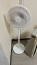 美的（Midea）電風(fēng)扇家用7葉落地扇搖頭電風(fēng)扇循臥室宿舍輕音風(fēng)扇臺式桌面小型風(fēng)扇臺地兩用升級款 白色丨7葉臺地兩用 曬單實拍圖