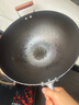 蘇泊爾（SUPOR）鐵鍋有鈦鐵不粘無涂層不粘鑄鐵炒鍋炒菜鍋燃?xì)怆姶艩t通用不粘鍋 【帶副手柄】4-6人 34cm 曬單實(shí)拍圖