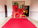 迪茵（DIYIN）紅地毯一次性婚慶結(jié)婚開業(yè)展會舞臺迎賓樓梯紅毯1.5米寬10米長 曬單實拍圖