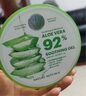 自然樂園（Nature Republic）蘆薈膠曬后修復補水保濕身體乳液面霜男士貼貼霜蘆薈膏凝膠300ml 曬單實拍圖
