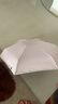 蕉下（beneunder）防紫外線遮陽(yáng)傘五折黑膠膠囊晴雨傘防曬傘BM525燕麥奶 曬單實(shí)拍圖