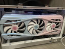 盈通（yeston）AMD RADEON RX 9070 XT 16GD6 櫻瞳花嫁 OC 超頻版 三風扇 全新游戲獨立顯卡 曬單實拍圖